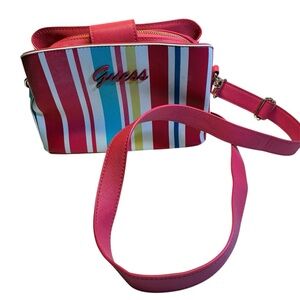 Guess Crossbody Bianca Bag Pink Gold adjustable Strap
Rare find